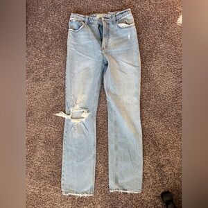 Abercrombie & Fitch 90s Straight Ultra High Rise